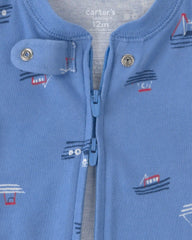 Baby Boy 2-Pack Boat Snug Fit 1-Piece Pajama - Blue