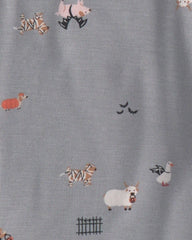 Baby 2-Piece Halloween PurelySoft™ Long-Sleeve Bodysuit & Pant Set - Grey