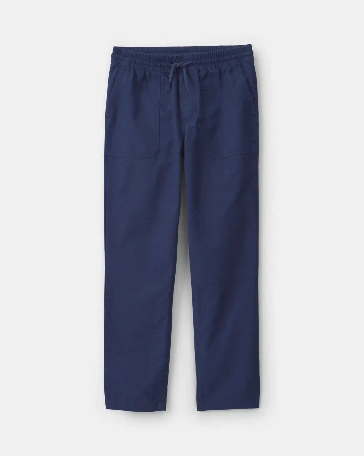 Boys Canvas Pull-On Pants - Navy