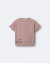Toddler 'Good Mood' Relaxed Tee - Mauve