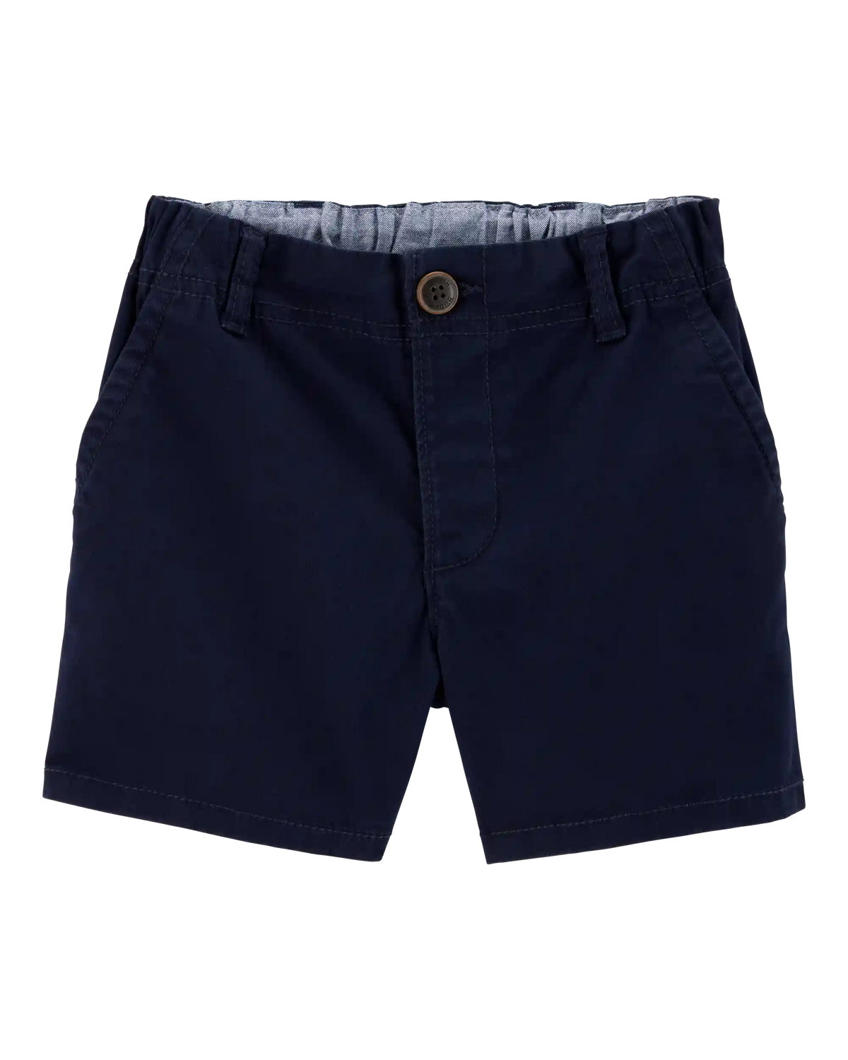 Toddler Stretch Chino Uniform Shorts - Navy