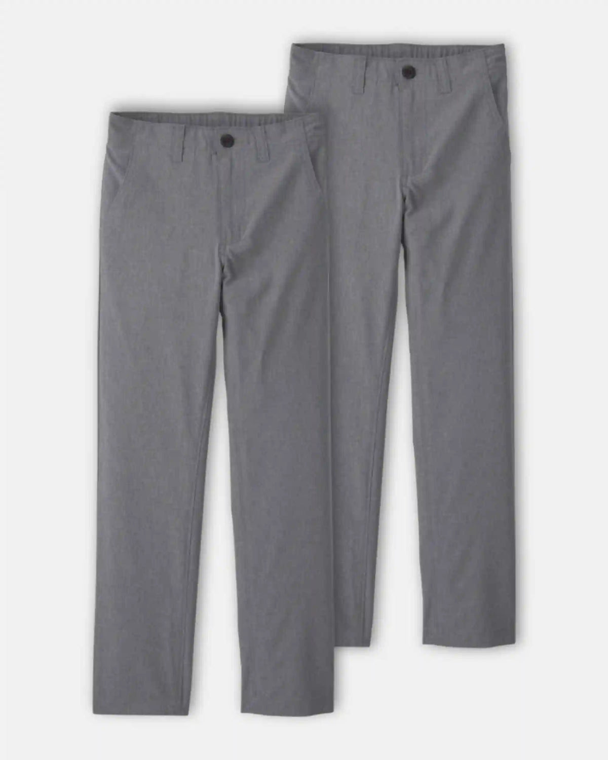 Boys 2-Pack Uniform Active Pants - Grey