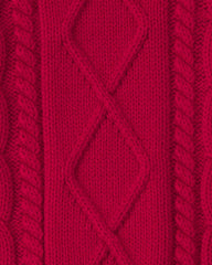 Baby Organic Cotton Cable Knit Sweater