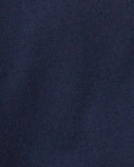 Baby Solid Short-Sleeve Pocket Tee - Navy