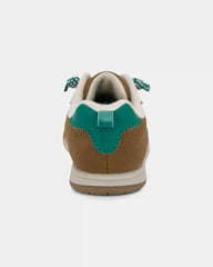 Toddler Boy Varsity Sneakers - Brown/Green
