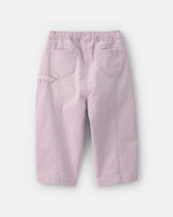 Toddler Girl Barrel Pants - Purple