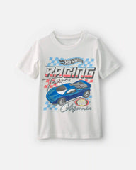 Boys Hot Wheels™ Graphic Tee - White