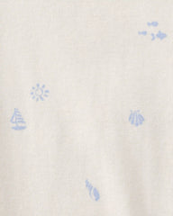 Baby Girl 2-Piece Jumper Dress Set - Blue