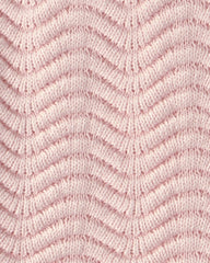 Toddler Girl Sweater Knit Tank Top - Pink