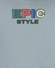 Boys 'Epic Style' Fleece Hoodie - Blue