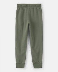 Boys French Terry Joggers - Green