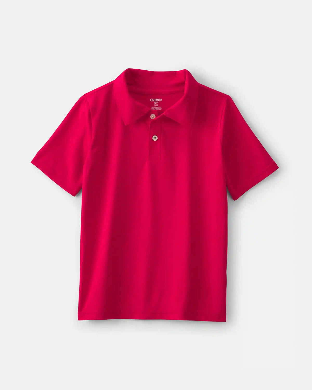 Boys Uniform Active Polo Shirt - Red