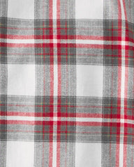 Adult Organic Cotton Flannel Pajamas Set