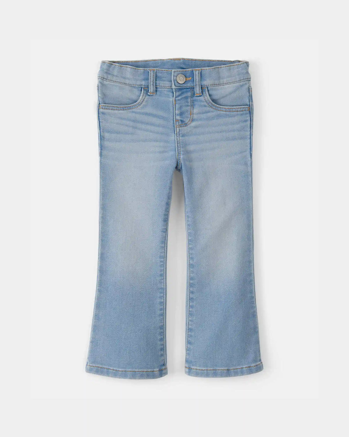 Toddler Girl Denim Flare Jeans - Light Blue