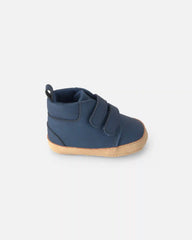 Baby Boy High Top Sneakers - Navy