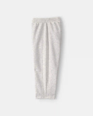 Toddler Girl Fleece Joggers - Grey