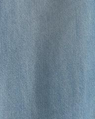 Baby Boy Denim Button-Down Bodysuit - Medium Wash