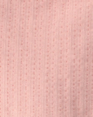 Baby Girl Sleeveless Bubble Romper - Pink