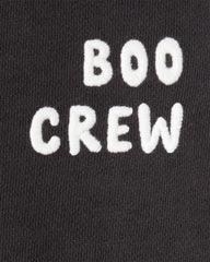 Baby Organic Cotton 'Boo Crew' French Terry Bubble
