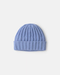 Baby Girl Ribbed Beanie - Purple