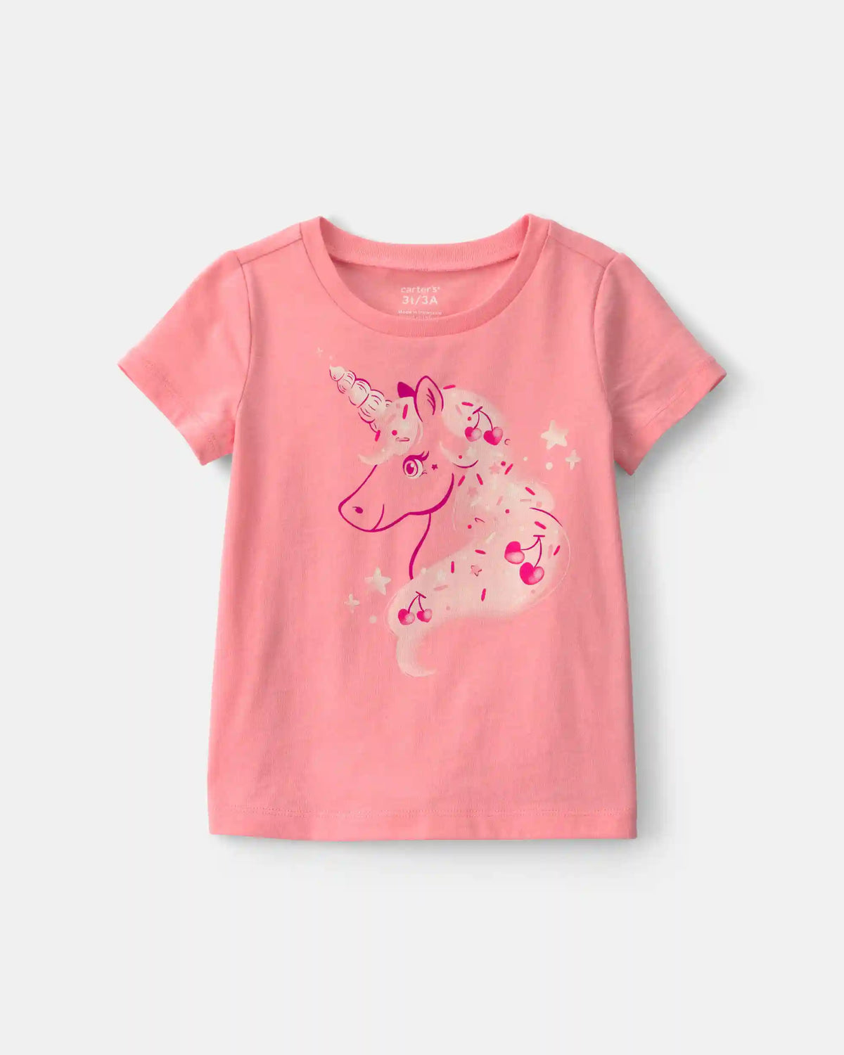 Toddler Girl Unicorn Graphic Tee - Pink