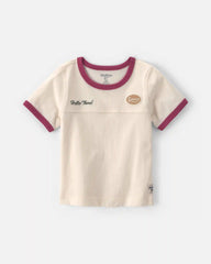 Baby Boy 'Hello There' Graphic Tee - Cream