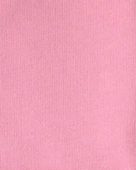 Baby Girl French Terry Zip-Up Hoodie - Pink