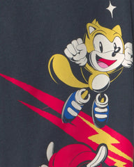Boys Sonic The Hedgehog™ Fleece Joggers - Navy Blue