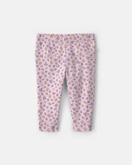 Baby Girl 3-Piece Floral Bodysuits & Pant Set - Purple