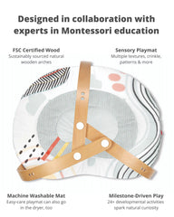 Discoverosity Montessori-Inspired Play Gym